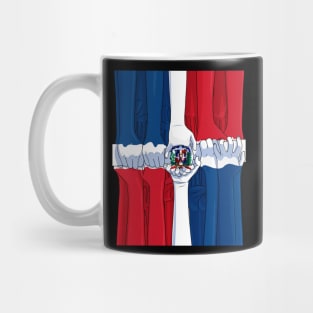 Dominican Republic Hands Dominicano Pride DR Flag Mug